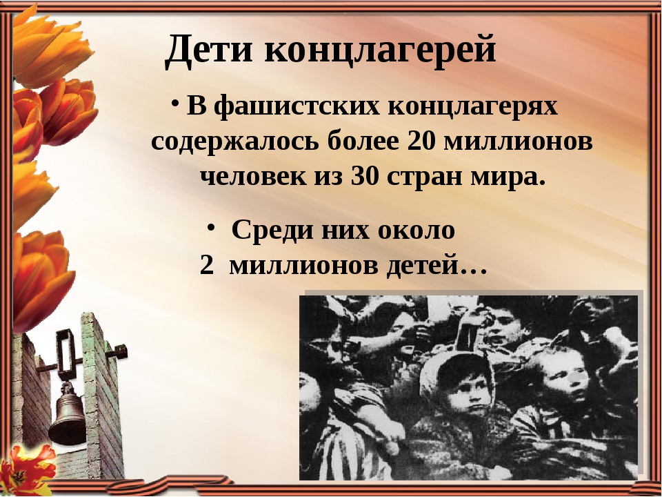 11 апреля международный день освобождения узников фашистских концлагерей презентация